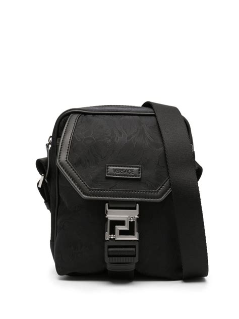 men's versace messenger bag|farfetch versace crossbody bags.